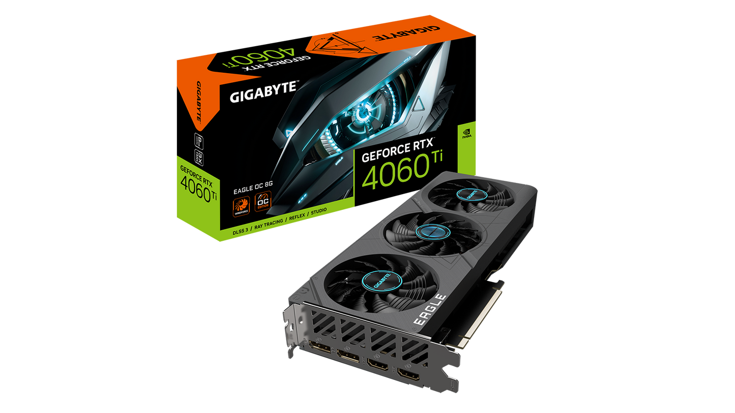GIGABYTE GeForce RTX 4060Ti EAGLE 8G Graphics Card