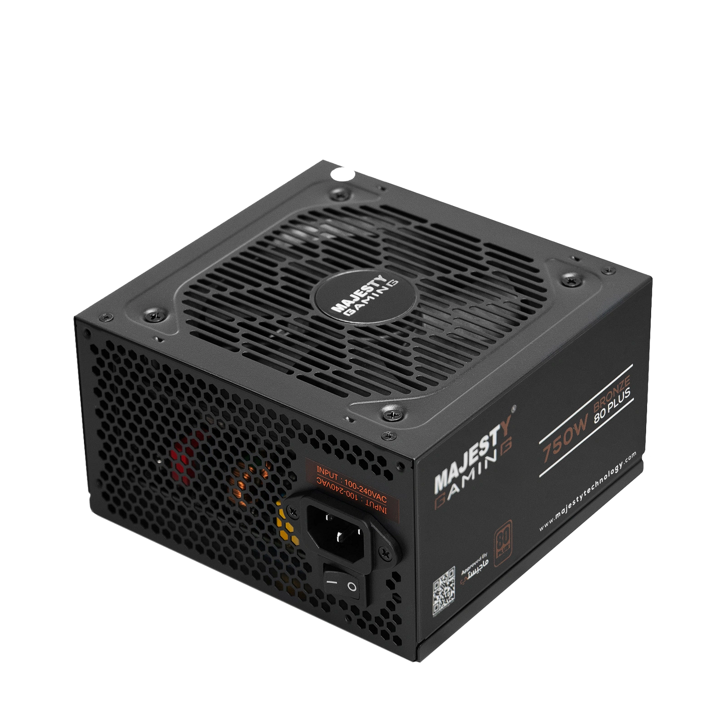 Majesty 750 Bronze - 80 PLUS BRONZE ATX3.1 PCIe5.1 Power Supply
