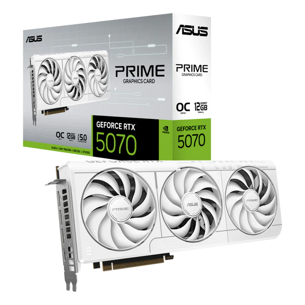 ASUS PRIME GeForce RTX™ 5070 12GB GDDR7 OC Edition Graphics Card