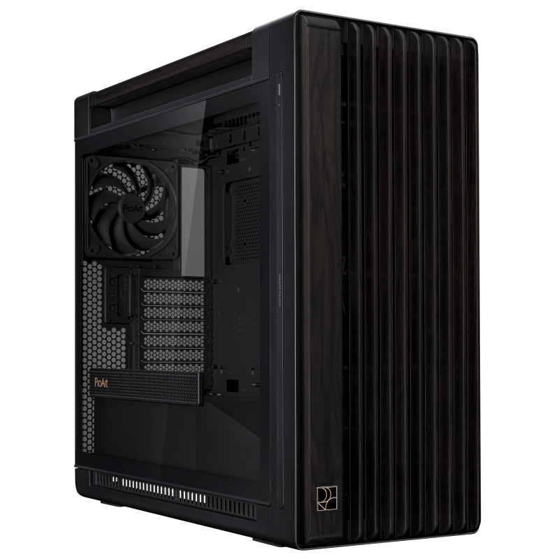 ASUS ProArt PA602 Wood Edition Tempered Glass E-ATX Mid-Tower Computer Case