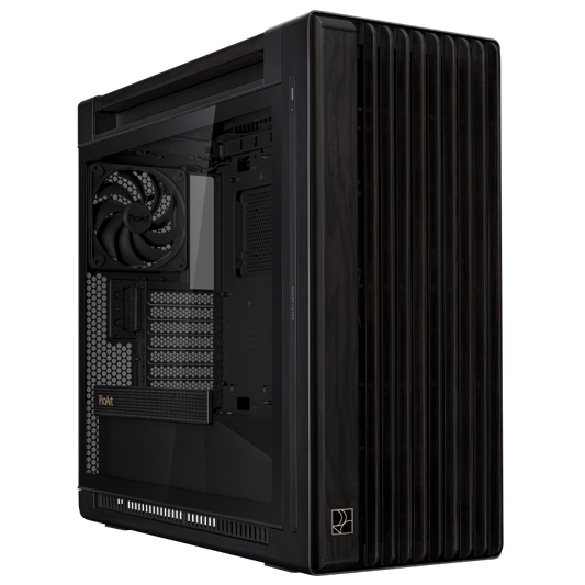 ASUS ProArt PA602 Wood Edition Tempered Glass E-ATX Mid-Tower Computer Case