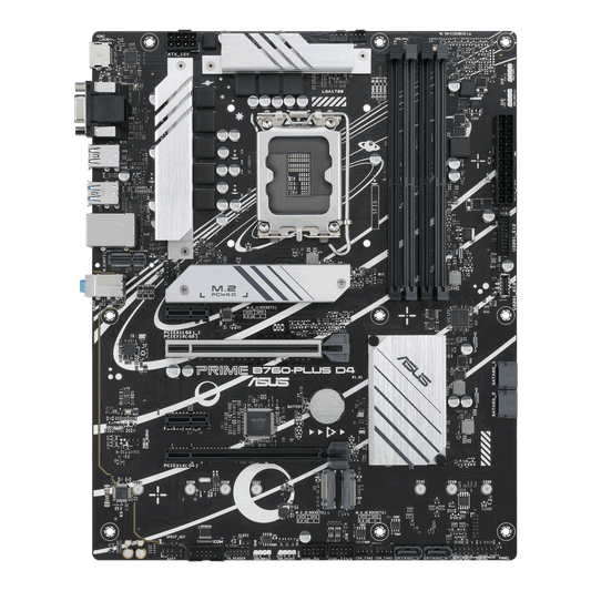 ASUS Prime B760-PLUS D4 Intel B760(13th and 12th Gen) LGA 1700 ATX motherboard