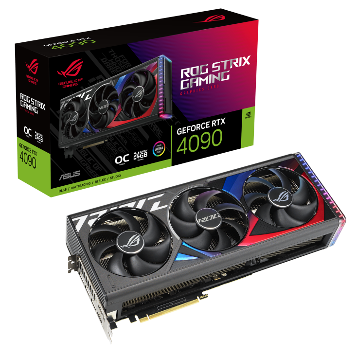 ASUS ROG Strix GeForce RTX 4090 OC Edition 24GB Gaming Graphics Card