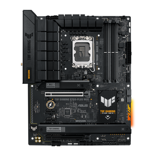 ASUS TUF GAMING B760-PLUS WIFI D4 Intel B760 LGA 1700 ATX motherboard