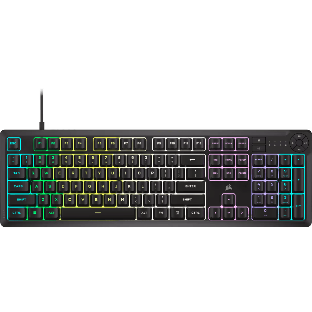 CORSAIR K55 CORE RGB Membrane Gaming Keyboard