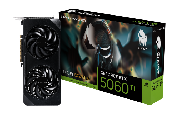 Gainward GeForce RTX™ 5060 Ti GHOST 8GB GDDR7 Gaming Graphics Card
