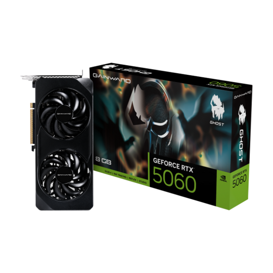 Gainward GeForce RTX™ 5060 GHOST 8GB GDDR7 Gaming Graphics Card