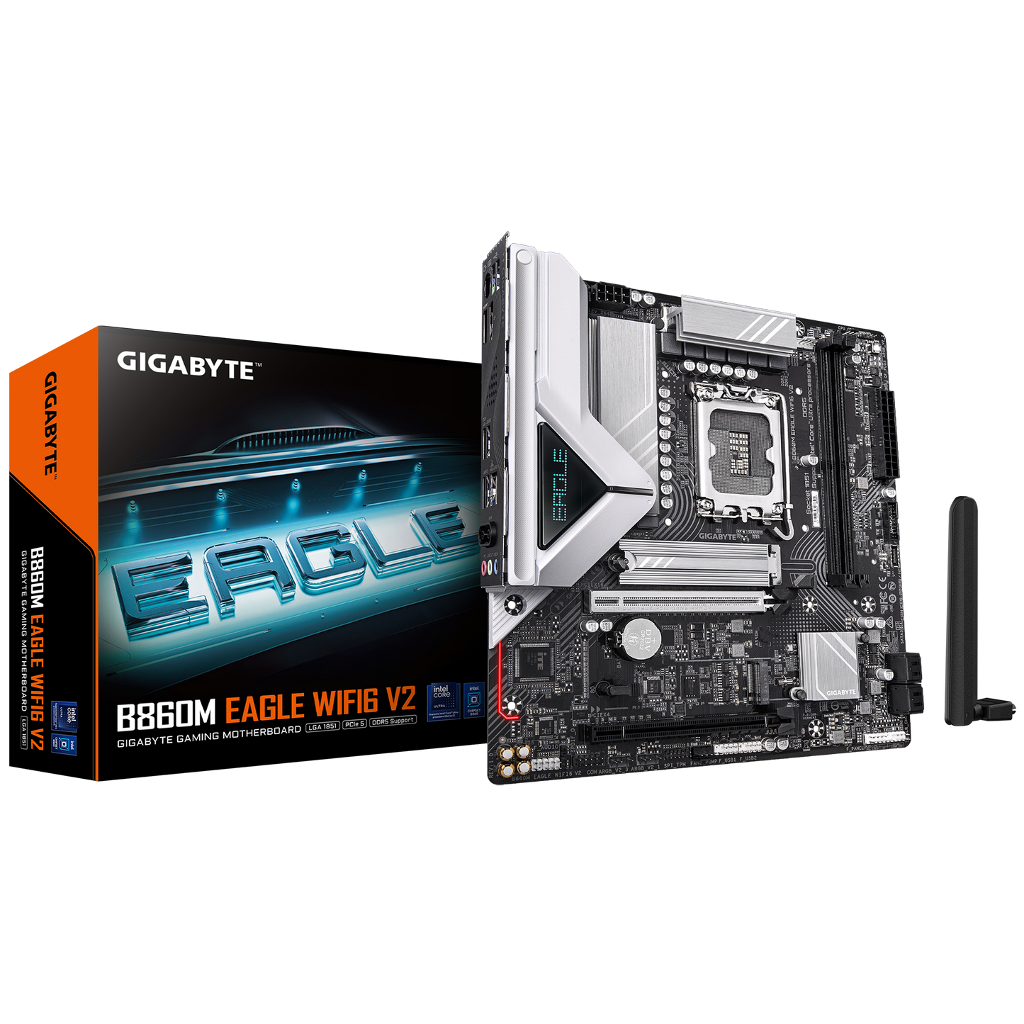 GIGABYTE B860M EAGLE WIFI6 V2 LGA 1851 mATX Motherboard