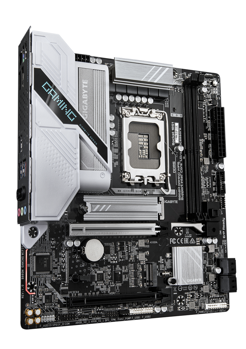 GIGABYTE B860M GAMING WIFI6 LGA 1851 mATX Motherboard