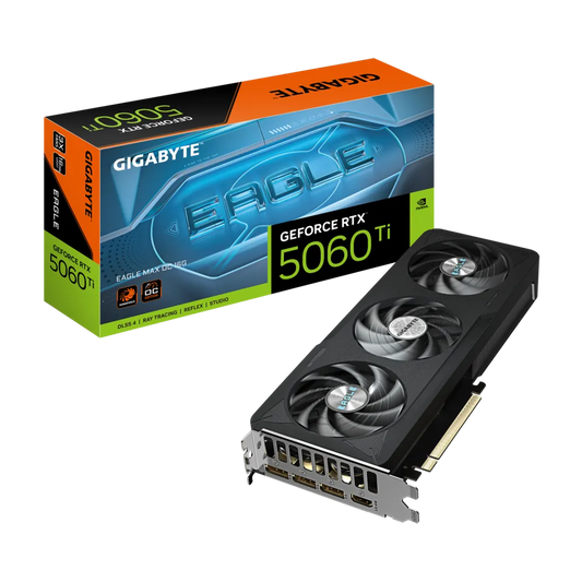 GIGABYTE EAGLE MAX OC GeForce RTX 5060 Ti 16GB GDDR7 Gaming Graphics Card