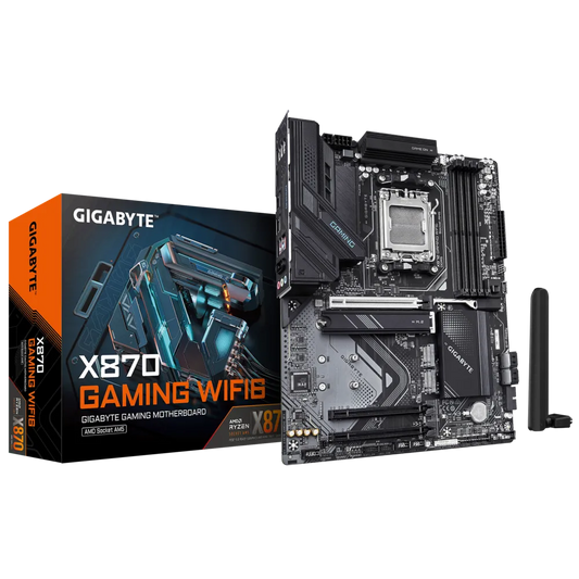 GIGABYTE X870 GAMING WIFI6 AMD AM5 ATX DDR5 Motherboard