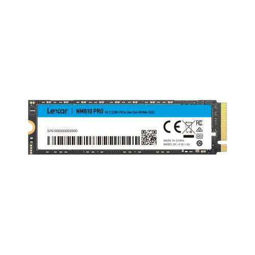 LEXAR NM610 PRO 1TB PCIe 3.0 M.2 NVMe SSD