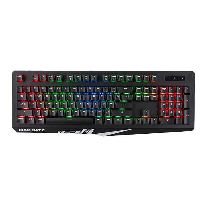 MAD CATZ STRIKE 4 Chameleon RGB Mechanical Gaming Keyboard