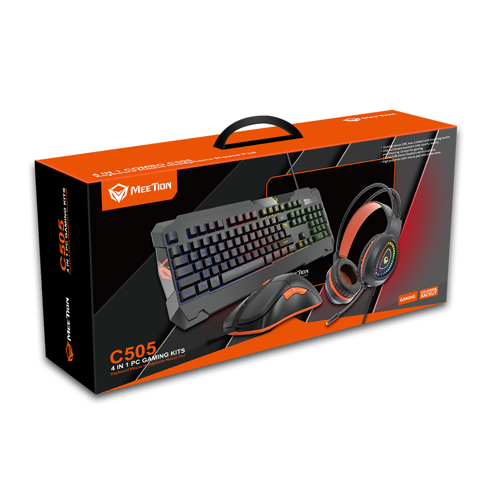 MEETION C505 BUNDLE 4 IN 1 Combo