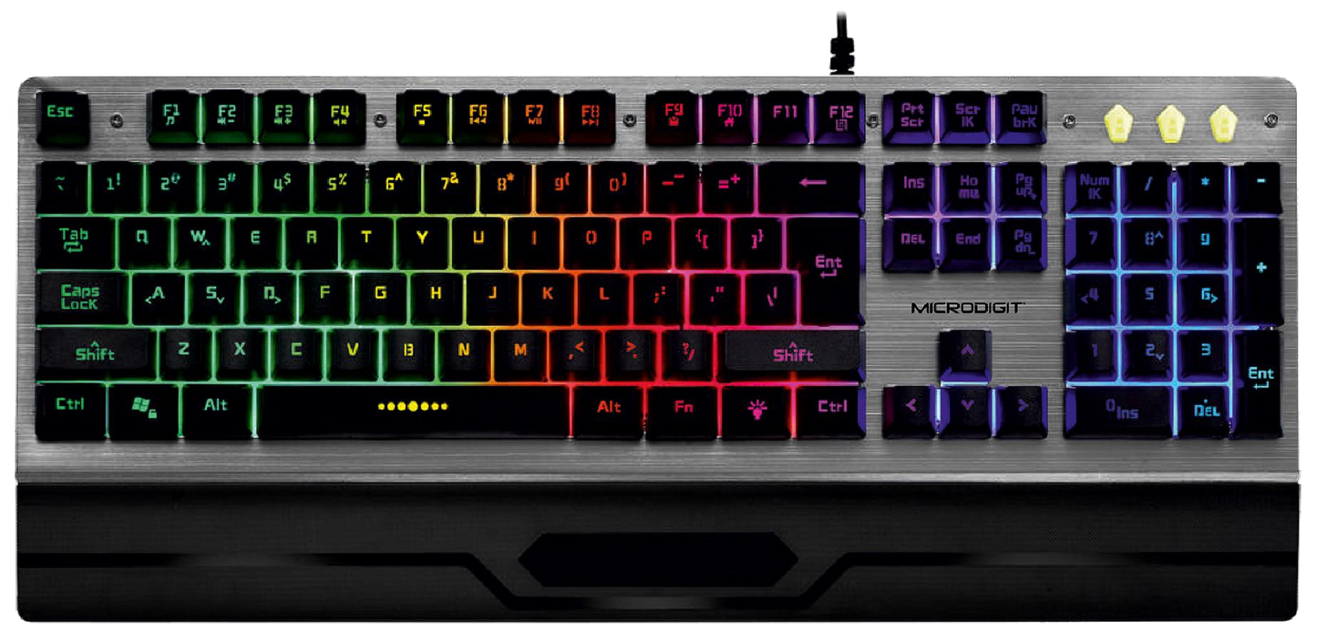 RAIDER MD1007GK LED Backlit Gaming Keyboard