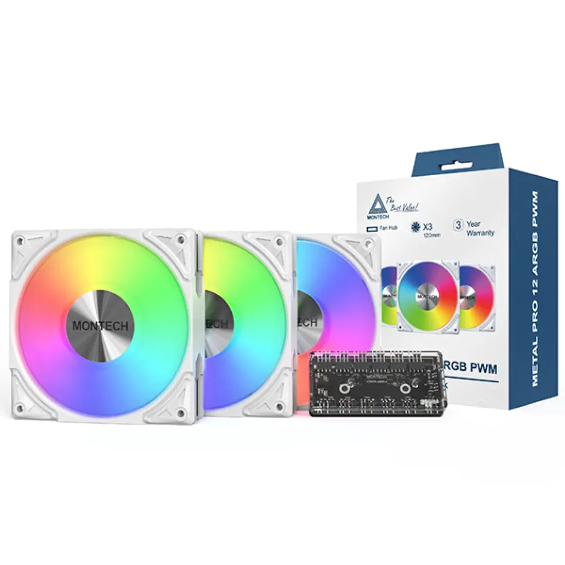 MONTECH METAL PRO 12 ARGB PWM Fan