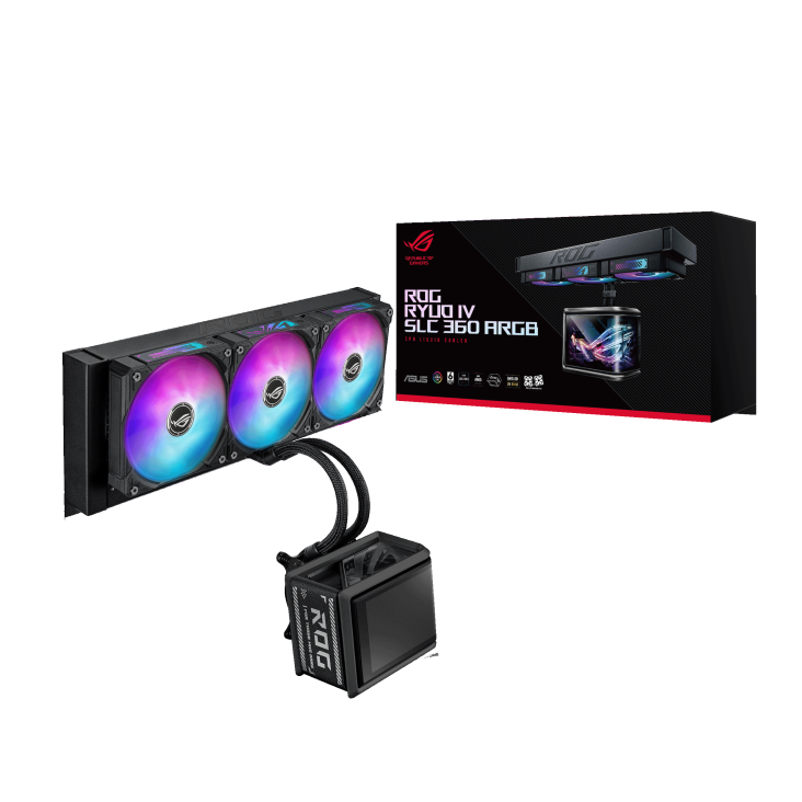 ASUS ROG RYUO IV SLC 360 ARGB Liquid AIO Cooler