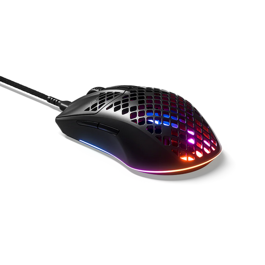 STEELSERIES AEROX 3 RGB ULTRA LIGHTWEIGHT OPTICAL GAMING MOUSE