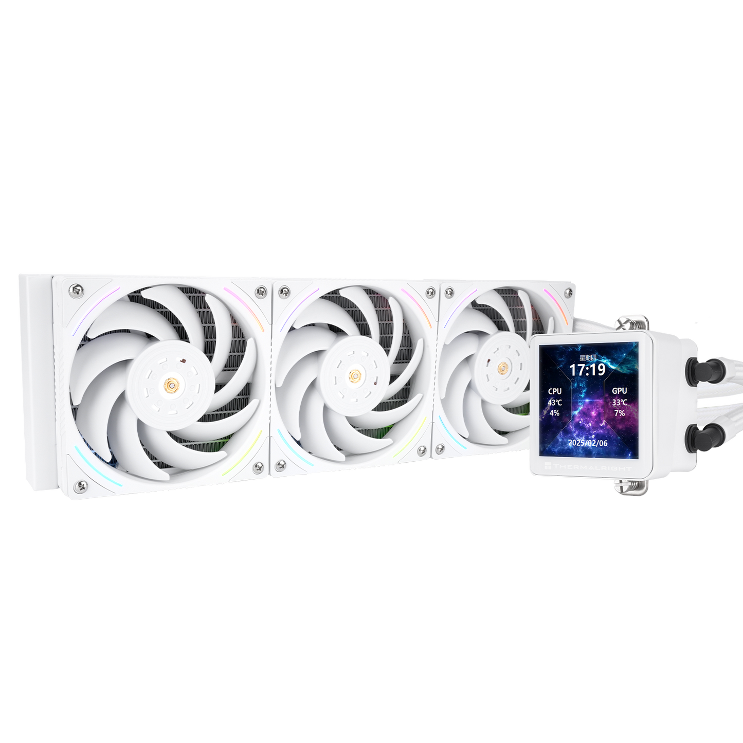 THERMALRIGHT FROZEN VISION 360 ARGB WHITE V2 360mm AIO Liquid Cooler