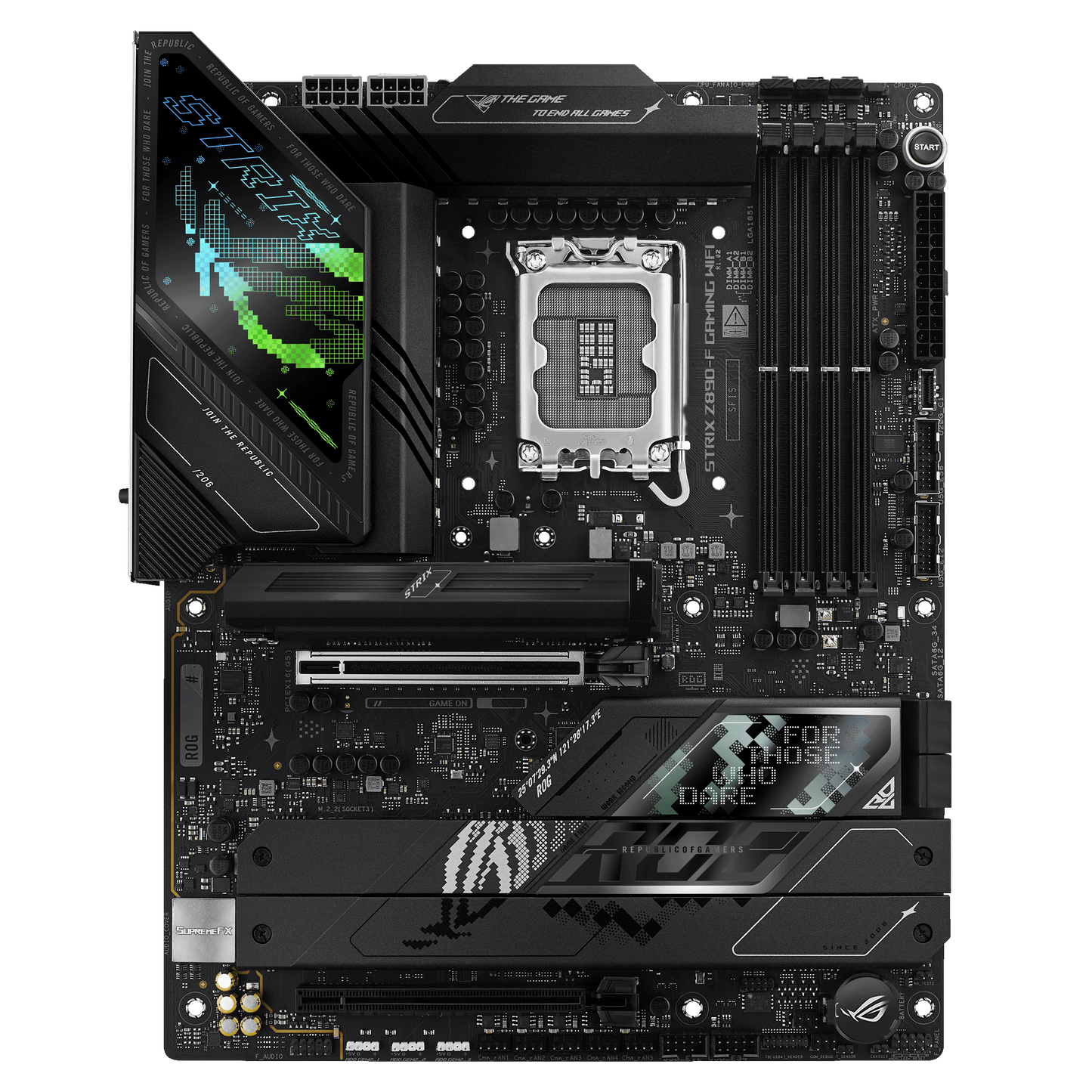 ASUS ROG STRIX Z890-F GAMING WIFI LGA 1851 ATX DDR5 Gaming Motherboard