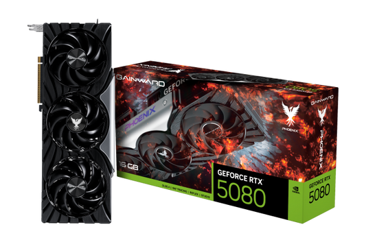 Gainward GeForce RTX™ 5080 Phoenix 16GB GDDR7 Gaming Graphics Card