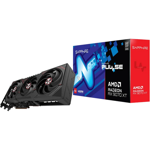 Sapphire Pulse AMD Radeon™ RX 9070 XT 16GB GDDR6 Gaming Graphics Card