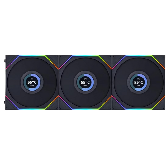 Lian Li UNI FAN TL WIRELESS LCD 120 RGB (3 Pack)