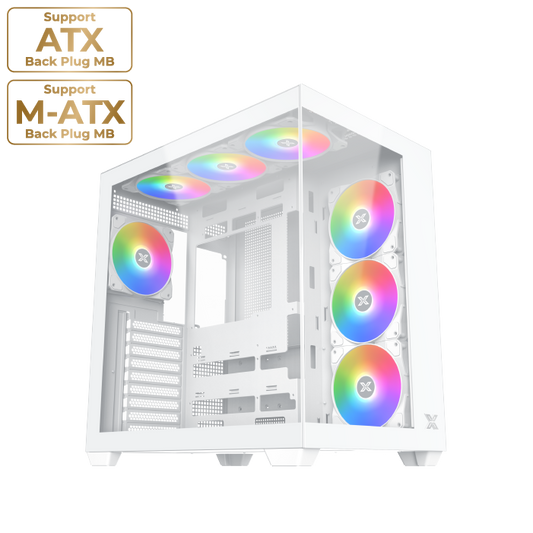 Xigmatek Aqua V Air ATX Dual Chamber Case