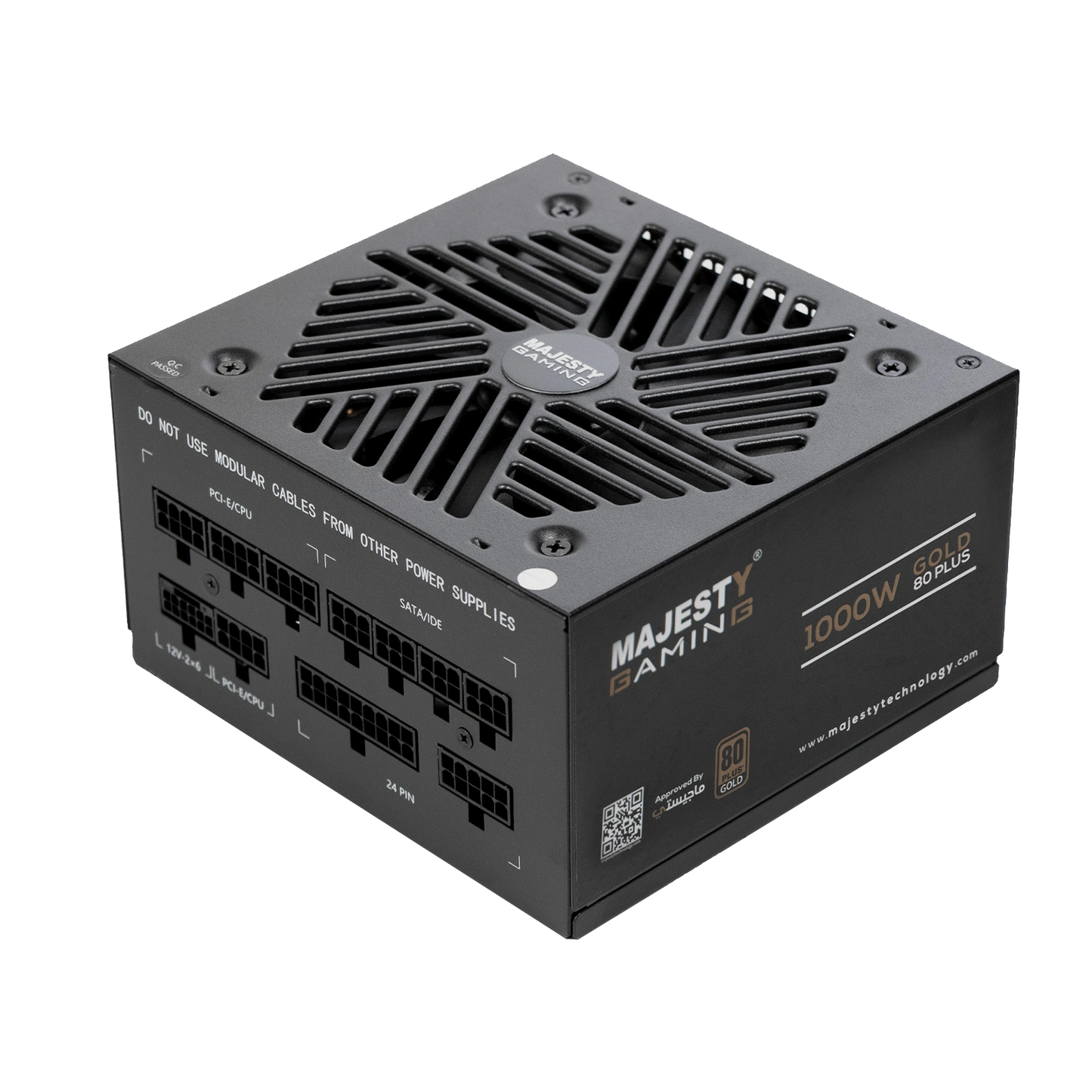 Majesty 1000 Gold - 80 PLUS Gold ATX3.1 PCIe5.1 Power Supply