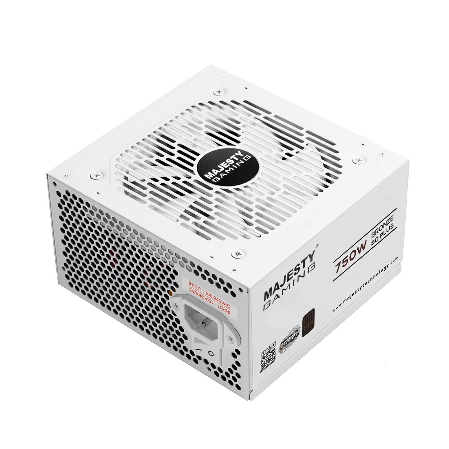 Majesty 750 Bronze - 80 PLUS BRONZE ATX3.1 PCIe5.1 Power Supply