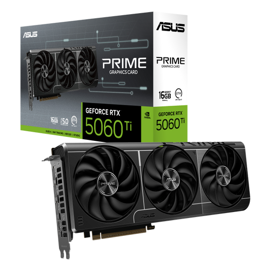 ASUS PRIME GeForce RTX™ 5060 TI 16GB GDDR7 OC Edition Graphics Card