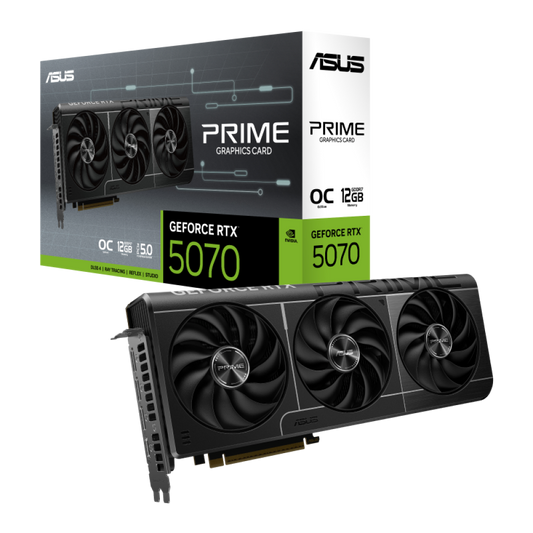 ASUS PRIME GeForce RTX™ 5070 12GB GDDR7 OC Edition Graphics Card