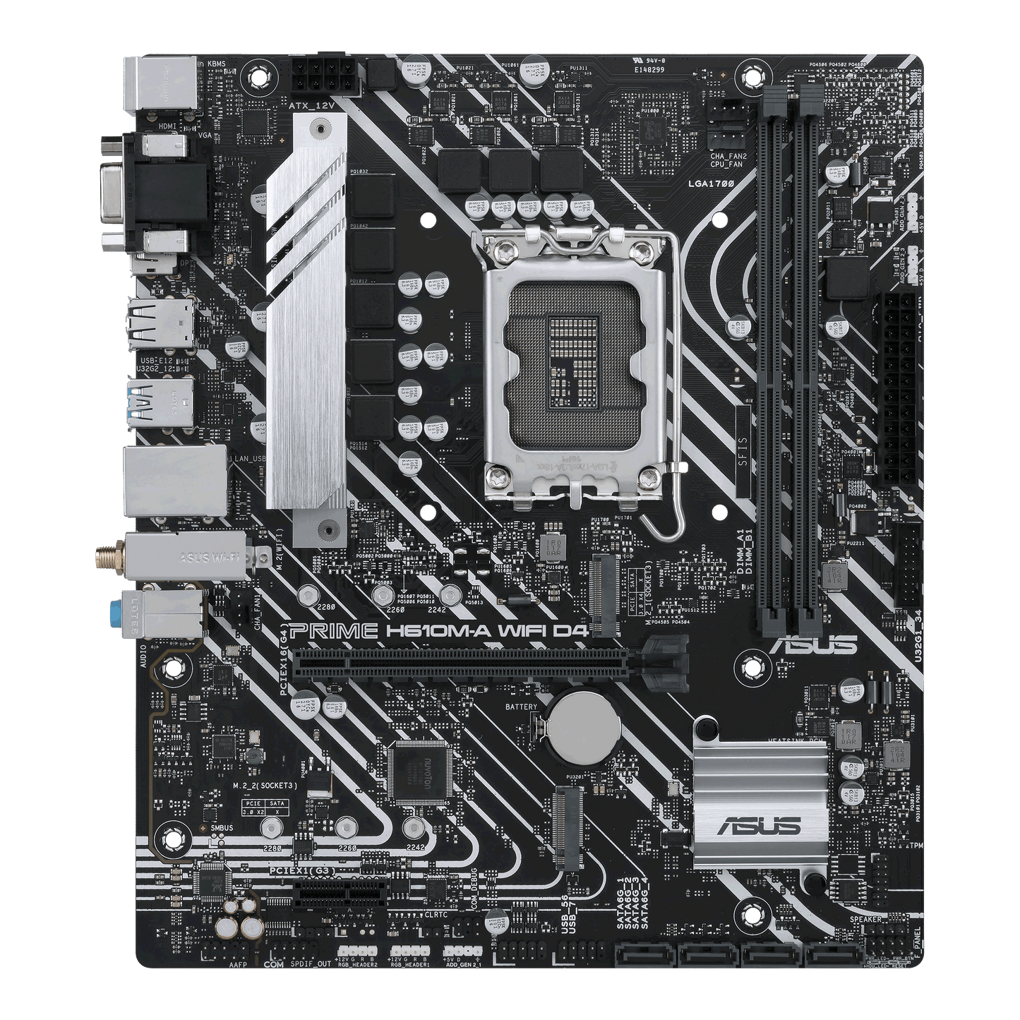 ASUS Prime H610M-A WiFi LGA1700 microATX Motherboard