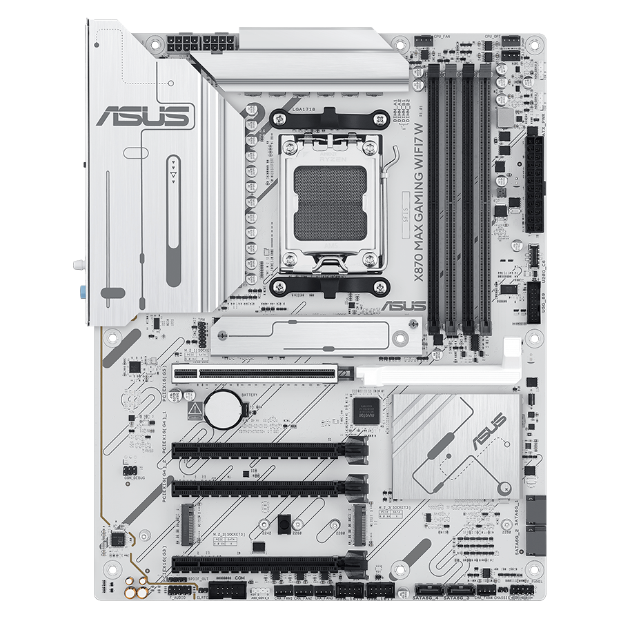 ASUS X870 MAX GAMING WIFI 7 AMD AM5 ATX DDR5 Motherboard