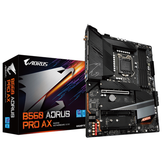 AORUS B560 AORUS PRO AX LGA 1200 Intel B560 ATX Intel Motherboard