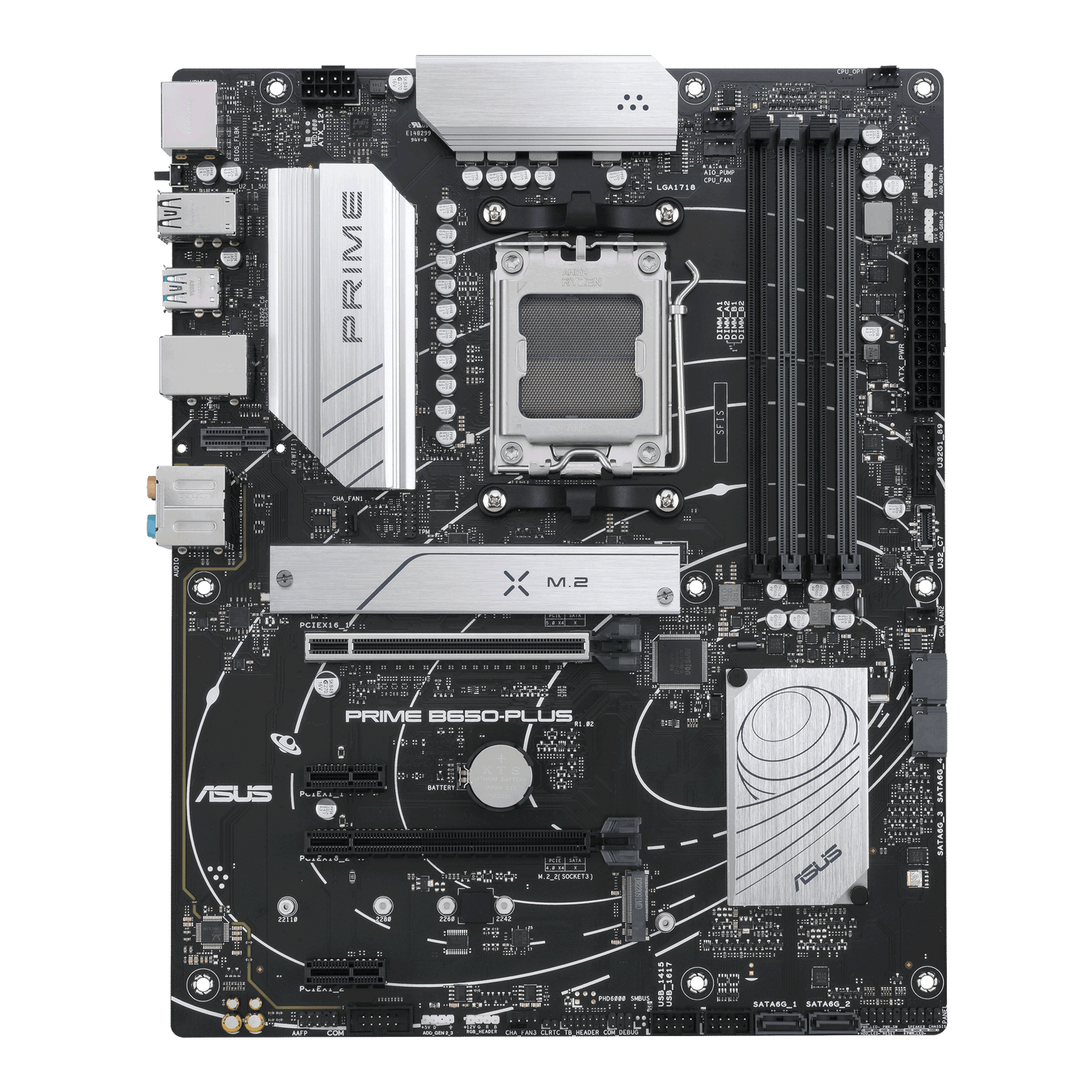 ASUS Prime B650-PLUS AMD B650(Ryzen 7000) ATX motherboard with DDR5