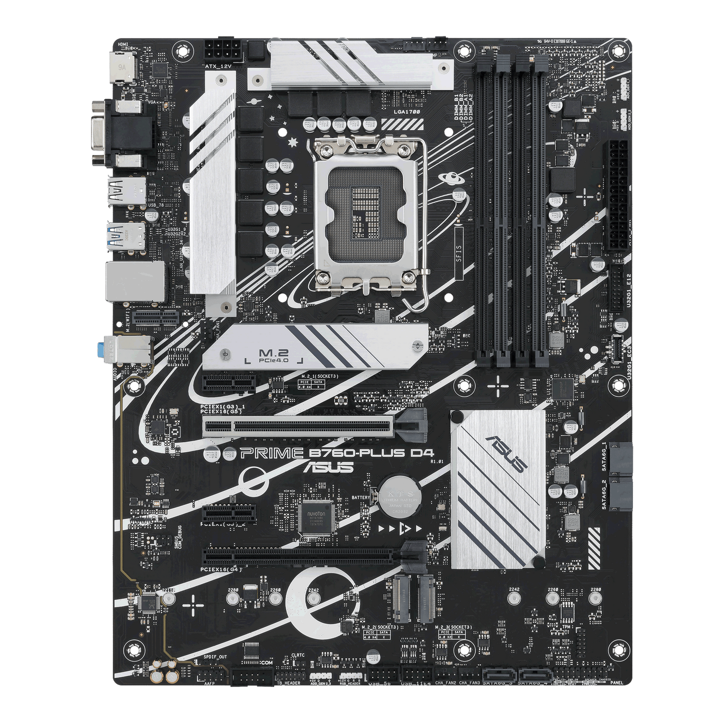 ASUS Prime B760-PLUS Intel B760(13th and 12th Gen) LGA 1700 ATX Motherboard