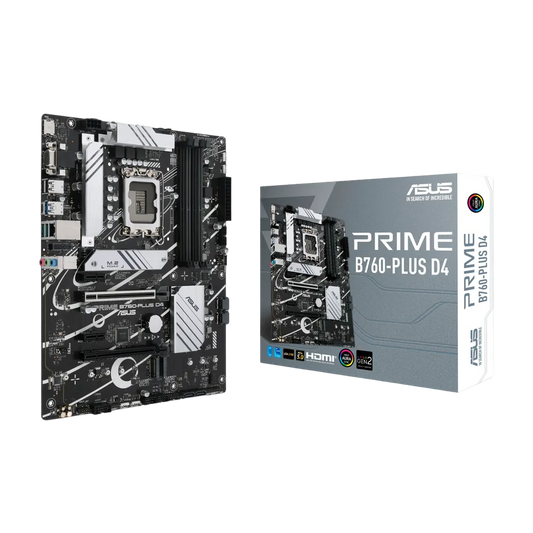 ASUS Prime B760-PLUS D4 Intel B760(13th and 12th Gen) LGA 1700 ATX motherboard