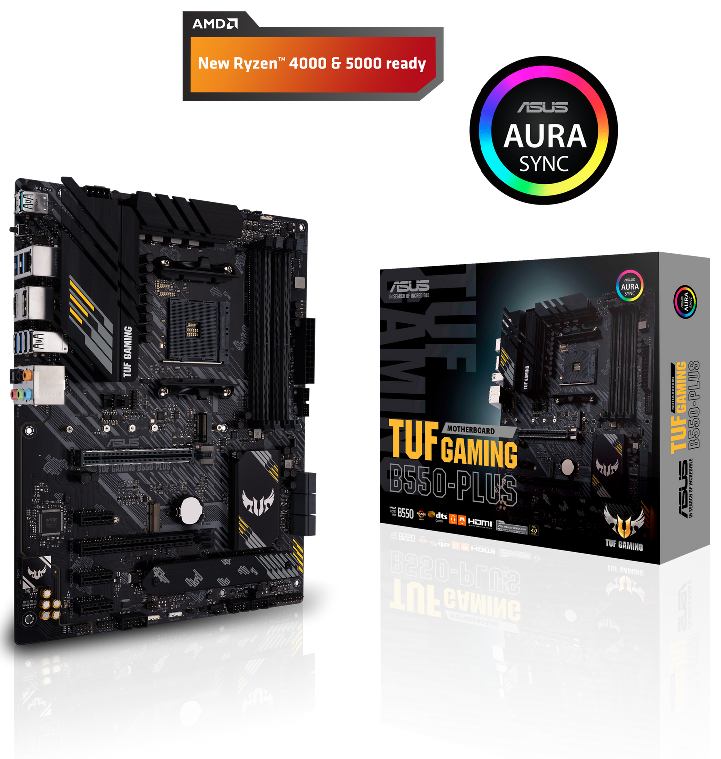 ASUS TUF GAMING B550-PLUS AMD AM4 RYZEN ATX Gaming Motherboard