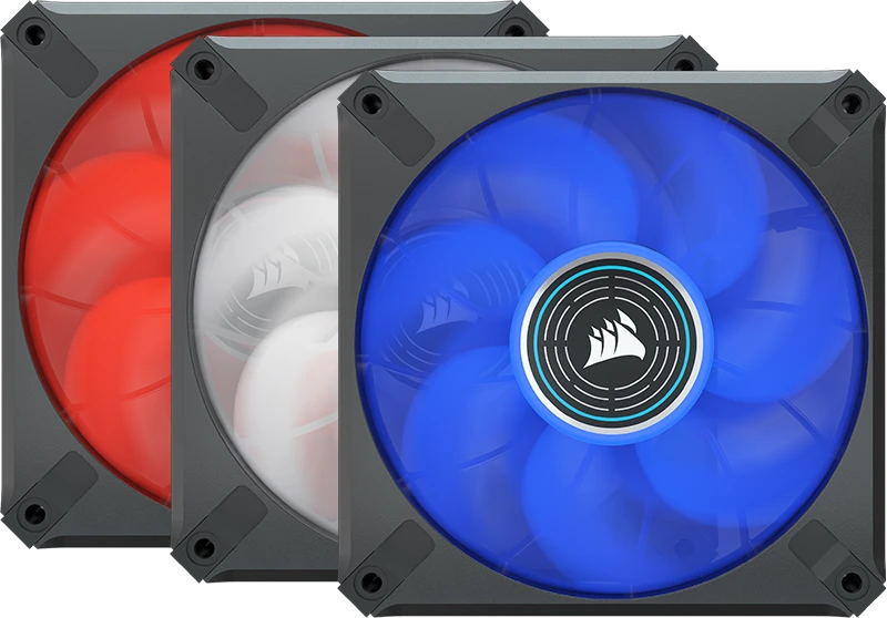 CORSAIR ML120 LED ELITE Premium 120mm PWM Magnetic Levitation Fan