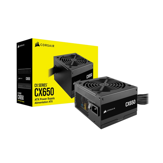 CORSAIR CX Series CX650 80 PLUS Bronze ATX Power Supply