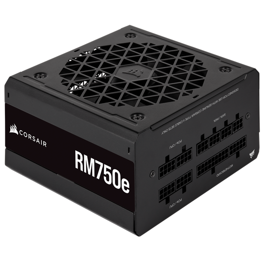 CORSAIR RM750e Fully Modular Low-Noise ATX Power Supply - ATX 3.0 & PCIe 5.0