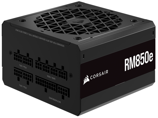 CORSAIR RM850e Fully Modular Low-Noise ATX Power Supply - ATX 3.0 & PCIe 5.0