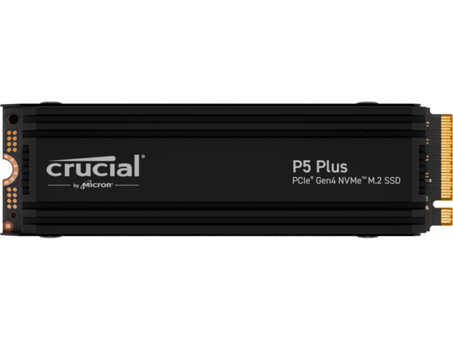 Crucial P5 Plus with Heatsink 1TB M.2 PCIe Gen4 SSD