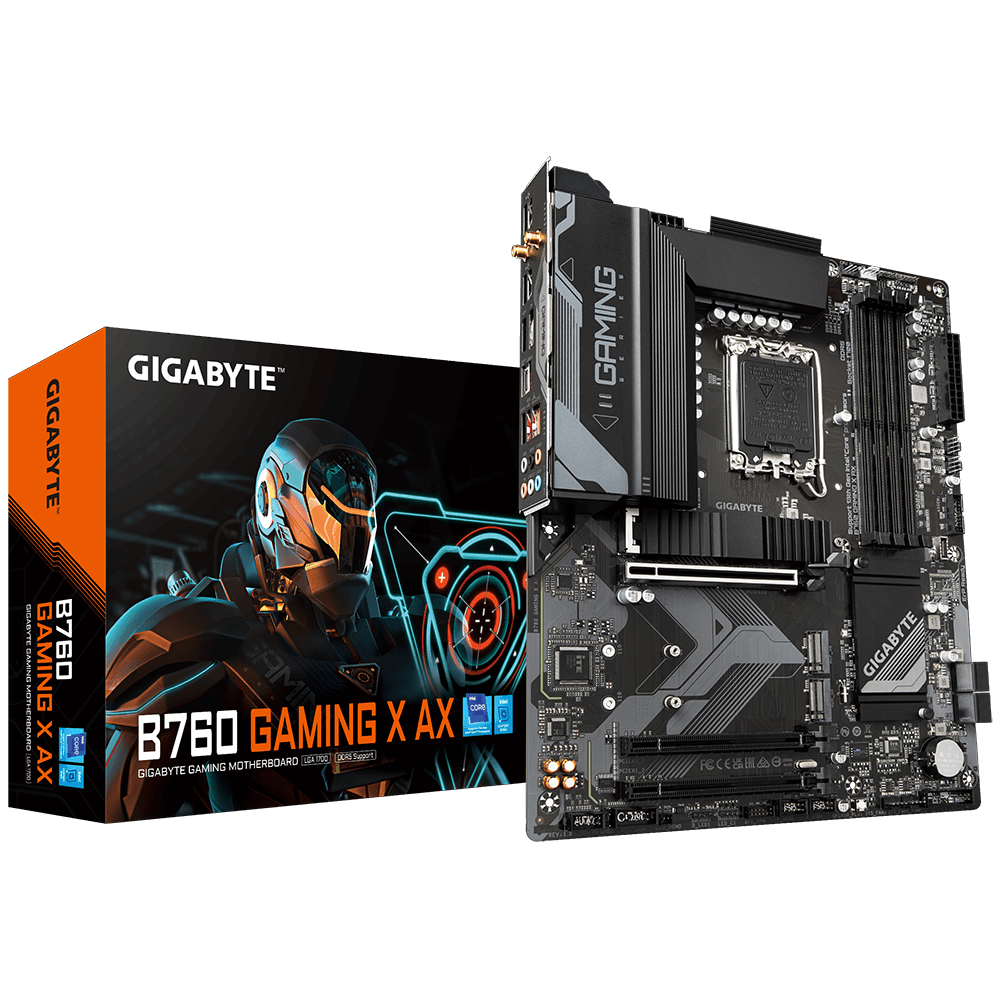 GIGABYTE B760 GAMING X AX INTEL LGA1700 DDR5 Motherboard