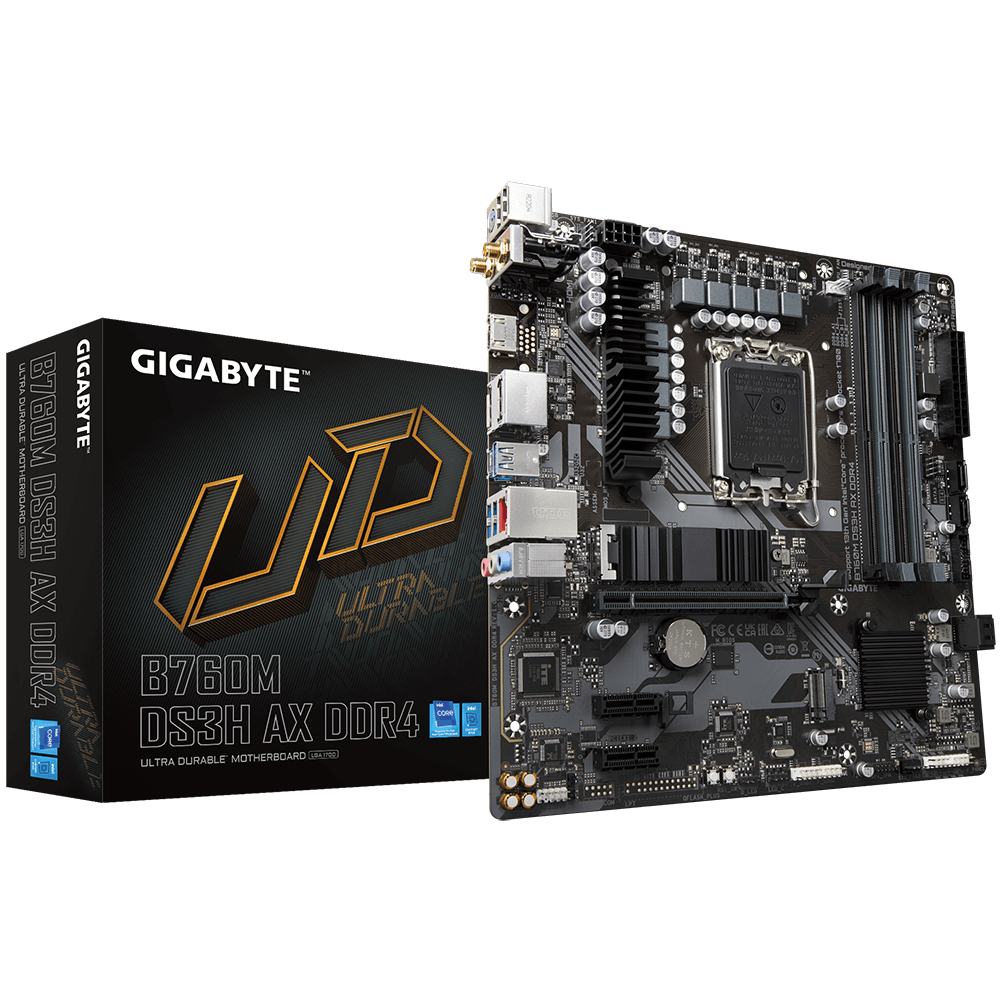 GIGABYTE B760M DS3H AX INTEL LGA1700 DDR5 Motherboard