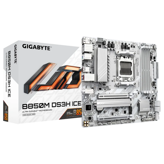 GIGABYTE B850M DS3H ICE AMD AM5 Micro-ATX Motherboard