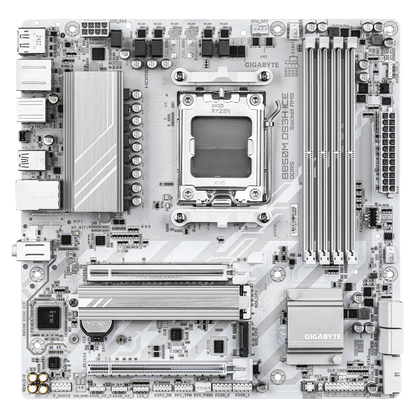GIGABYTE B850M DS3H ICE AMD AM5 Micro-ATX Motherboard