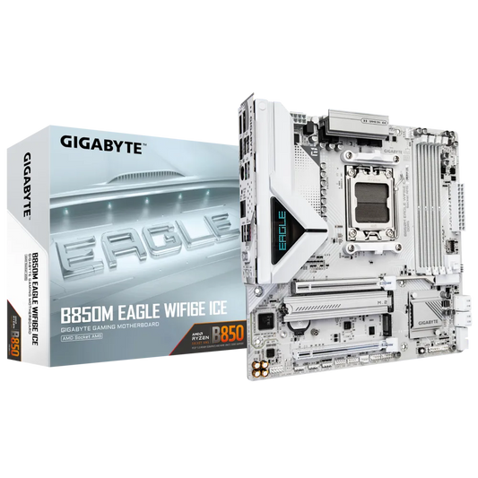 GIGABYTE B850M EAGLE WIFI6E ICE AMD AM5 ATX Motherboard