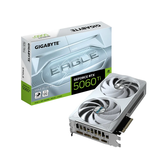 GIGABYTE Eagle OC ICE GeForce RTX 5060 Ti 16GB GDDR7 Gaming Graphics Card